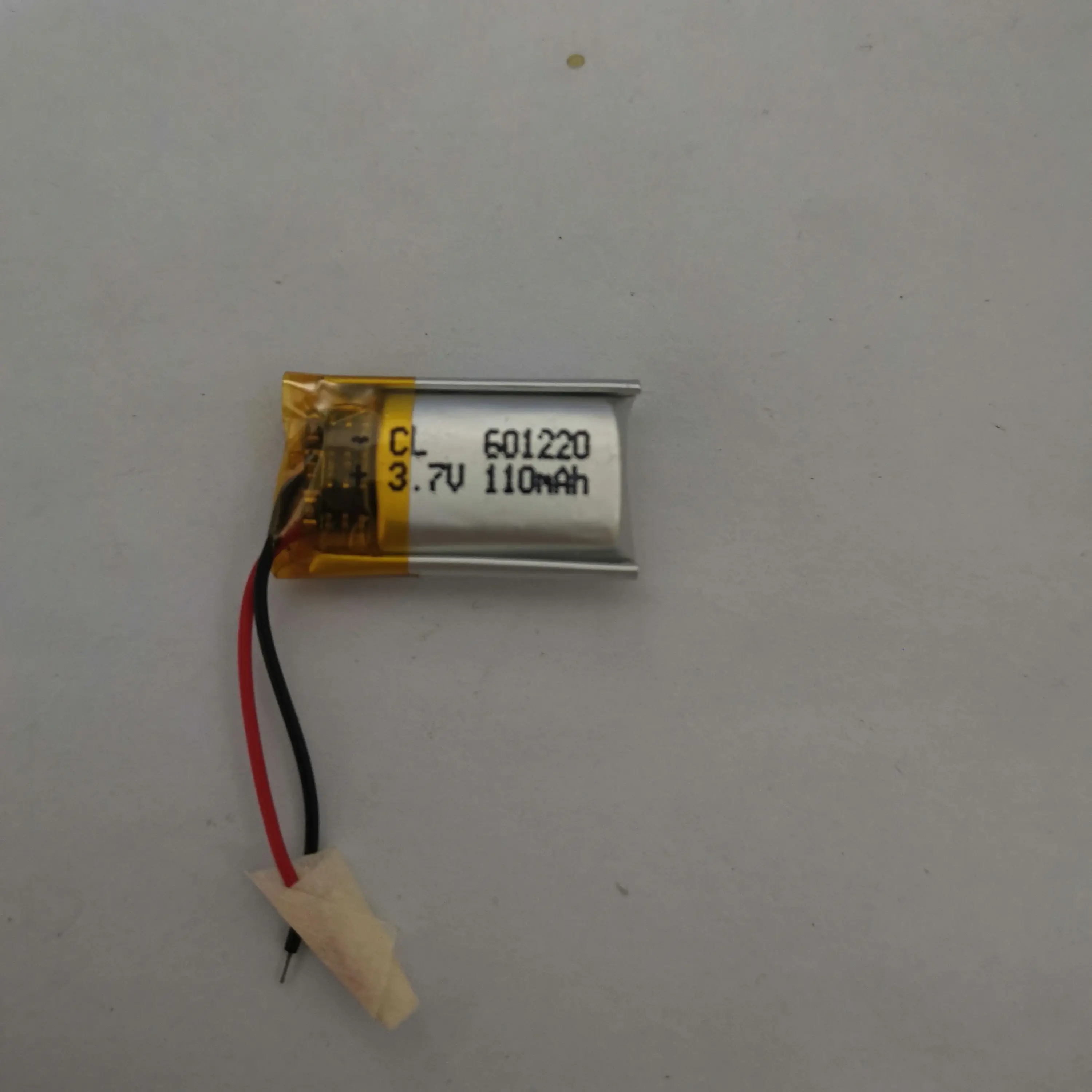 3.7 V, 2 vodiče 601220 601220P lítiové batérie s ochranou dosky , používané pre bluetooth MP4 1pcs/veľa