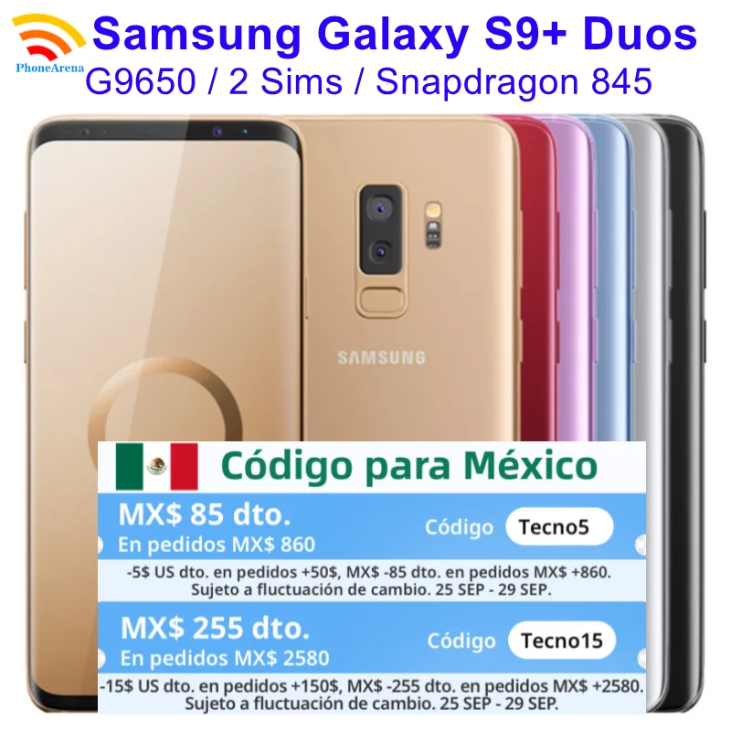 Samsung Galaxy S9+ S9 Plus Dua G9650 Dual Sim Pôvodné 6.2