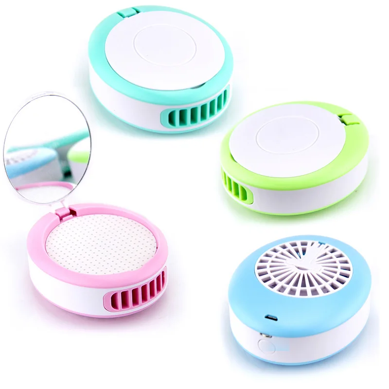 Mini USB Ventilátor S Zrkadla Falošných Rias Klimatizácia Dúchadlo Vrúbľovanie Riasy Prenosné Rias Predĺženie Vlasov, make-up Nástroje