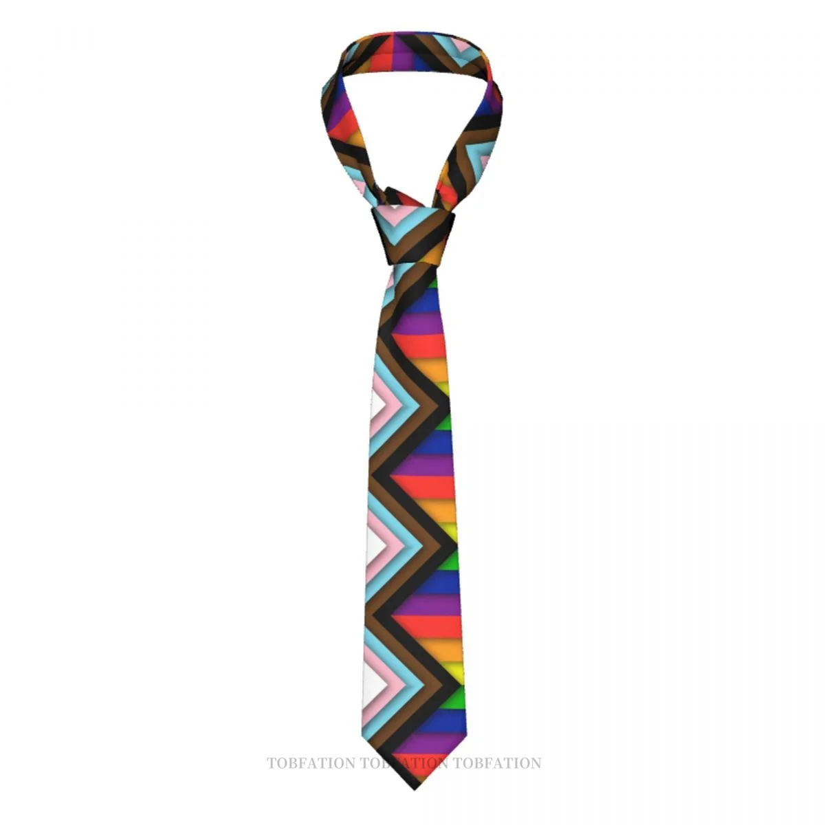 LGBTQ Vlajka Gay Pride LGBT Lásky Nový 3D Tlač Kravatu 8 cm Široký Polyester Kravata Tričko Príslušenstvo Party Dekorácie