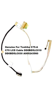 1 Lot /10 KS Nové Pre Toshiba C70 C70-D C70-A C75 C75-D C75-A L70 L70-A L75 Série LED Displej LCD Kábel DD0BD5LC020 DD0BD5LC000