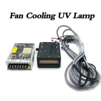 1 Nastavte Ventilátor na chladenie UV lampa pre Nocai 6090 Uv flatbed tlačiareň 395nm Ricoh G4 G5 Tryska Ultrafialové tlačiareň LED svetlo liek