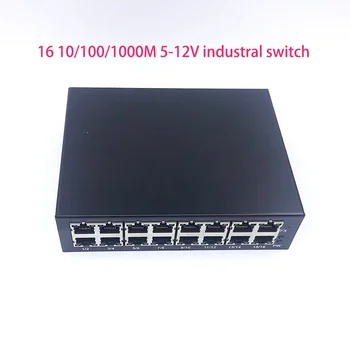 1000M prepínač Nespravovaná 16port 10/100/1000M, priemyselný Ethernet switch modul Doska OEM Auto-detekčných Portov