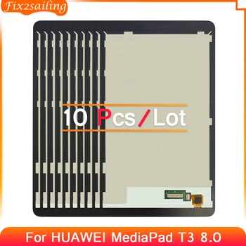 10Pcs Pre Huawei Mediapad T3 8 KOB-L09 KOB-W09 T3 LCD Displej Dotykový Displej Digitalizátorom. Montáž Nahradiť Pre HUAWEI T3 8.0 100%Test