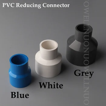 10pcs PVC Rovno Zníženie Konektory Zavlažovanie Záhrady Príslušenstvo Trubice Spoločné vodovodné Potrubia Adaptéry pre Zásobovanie Vodou Systém