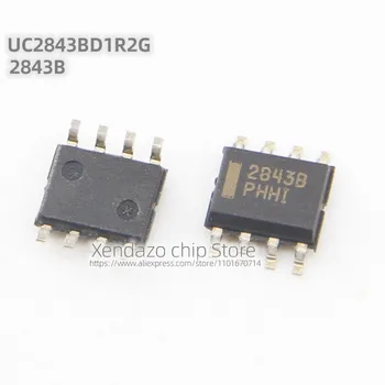 10pcs/veľa UC2843BD1R2G UC2843B 2843B SOP-8 package Pôvodné originálne Prepnúť regulátor čip