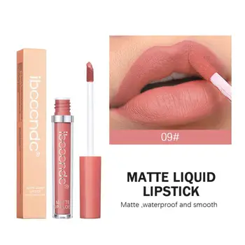 12 Farba Matný Lesk na Pery Nepremokavé Dlho vydrží Tekutý Rúž Velvet Lip Glaze Non-stick Pohár Kozmetika Krása Lip make-up