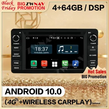 128GB Carplay 2 Din Pre MITSUBISHI OUTLANDE 2014 2015 2016 2017 2018 Android Obrazovka Prehrávač Audio Rádio GPS Navi Jednotka Auto Stereo