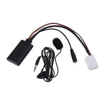 12Pin AUX-in, Mikrofón Media Kábel Adaptéra Bluetooth-kompatibilného Kábla N84F