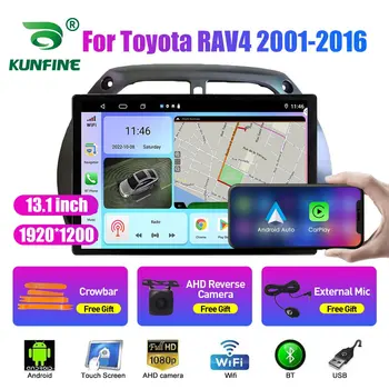 13.1 palcov autorádia Pre Toyota RAV4 2001 2002-2016 Auto DVD, GPS Navigácie Stereo Carplay 2 Din Strednej Multimediálne Android Auto