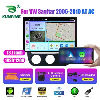 13.1 palcov, autorádio Pre VW Sagitar 2006 2007 2008-10 Auto DVD, GPS Navigácie Stereo Carplay 2 Din Strednej Multimediálne Android Auto