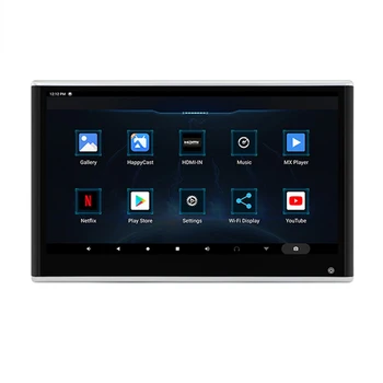13.3 Palce Auto Monitor Na Opierku Hlavy Android 9.0 Multifunkčné Tablet Dotykový Displej Zadné Sedadlo Zábavný Systém Multimediálny Prehrávač