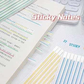 160pcs/set Stickey Poznámka Pásy Tvar Index Label Nálepka na Post Sticky Študentov Stranu Knihy Značku Záložky, Kancelárske Doplnky