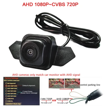 1920*1080P AHD180deg CCD Auto Spredu kamera pre Audi A3 A3L 2021 parkovacia kamera nočného videnia nepremokavé HD 720P