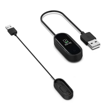 1pc USB Nabíjací Kábel Pre Xiao Mi Band 4 Smart Band Náramok Náramok Smart Hodinky Chartger Pre Xiao MiBand 4 Nabíjačky Line