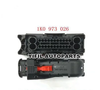 1pcs/veľa 26 Pin/Spôsob ABS Čerpadla Zapojte Konektor S Pigtail Pre Volkswagen Sagitar Audi VWJetta 1K0 973 026