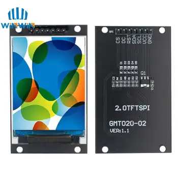 2.0 palcový TFT Displej OLED LCD Jednotky IC ST7789V 240RGBx320 Dot-Matrix SPI Rozhranie pre Arduio Farebný LCD Displeja Modul