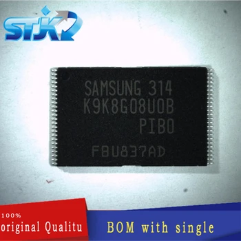 2 KS K9K8G08UOB-PIBO package TSOP48 pamäťového čipu IC nový, originálny zásob