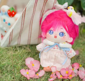 20 cm IDol Bábika Anime Plyšové Star Bábiky Roztomilé Plyšové Obrázok Hračky Bavlna Baby Doll Plushies Hračky Fanúšikov Kolekcie Darček