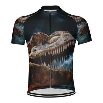 2023 Dinosaura Mužov Cyklistika Dres Krátky Rukáv, Topy Bicykel MTB Downhill Tričko Cestnej Bike Team Letné Športové Oblečenie