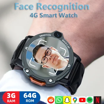 2023 Nové LOKMAT APPLLP 6 Pro Smart Hodinky Mužov 4G SIM Hovorov GPS, Duálne Kamery Smartwatch Fitness Tracker Módne Športové Hodinky Android