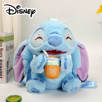 25 cm Disney Animation Lilo & Stitch Oblečenie pre Bábiku Multifunkčné Mobilné Vôňa Hračka Kawaii Aktovka Dievča Narodeniny Darček