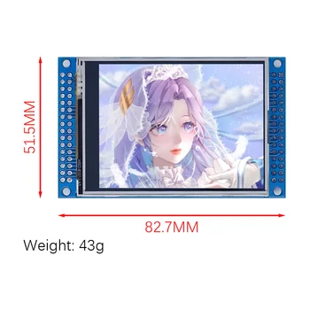 3.3 V 300mA 2.8 Palcový TFT LCD Štít Dotykový Displej Modul Pre Arduino UNO S Odolným Dotykovým Panelom DIY Kit