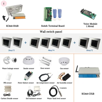 32 Kanál Ethernet WiFi Relé Regulátora Domov DIY KC868-COLB ITFFF Logické Hlasové Aplikácie Pre siete WAN A LAN Č Internet