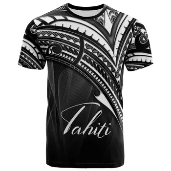 3D Vytlačené Tahiti, t košele pre mužov Kmeňové Kultúry Polynézske Tetovanie Korytnačka Muž/Žena Harajuku Streetwear Tričká Krátky rukáv