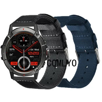 3in1 náramok pre Zeblaze Ares 3 Popruh smartwatch Pásma Nylon Canva Band