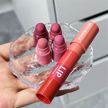 4 V 1 Mini Rúž Nastaviť Matný Misty Lip Glaze Dlhotrvajúci Multi-farebný Rúž Pero Mäkké Nepremokavé lesk na pery Krásy Pery, make-up