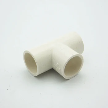 40 mm ID Rovnaké Tee PVC Tube Spoločné tvarovku Adaptér Vody Konektor Pre Záhradný Závlahový Systém urob si sám