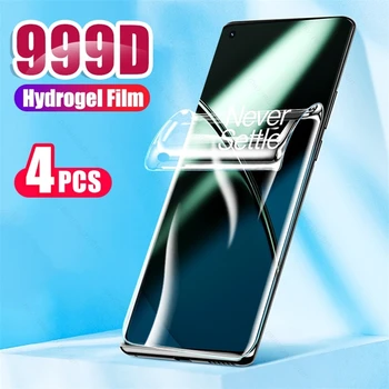 4PCS 999D Plný Zakrivené Mäkké Hydrogel Film Pre OnePlus 11 5G Sceen Protector Nie Skla Jeden Plus 11 OnePlus11 5G 2023 PBH110 6.7