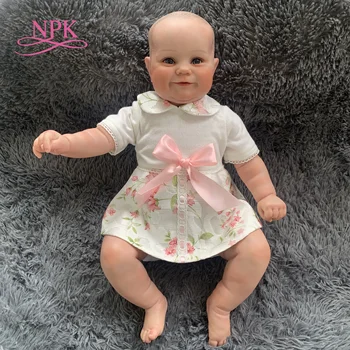 50 reborn baby doll populárne Maddie tuku roztomilé tváre ručné kreslenie sušič na ručné maľovanie reálne mäkké plyšové bábätko zberateľskú bábika