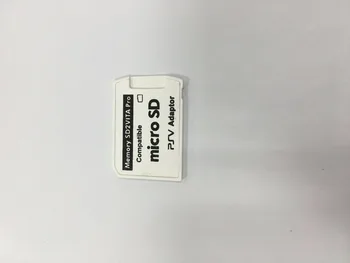 500pcs/lot no plastový obal uložte poštovného Pre PSVita Hra Karty Micro SD Version5.0 SD2Vita TF V 5.0 adaptér