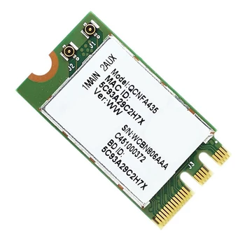 5X Bezdrôtové Karty Adaptéra Pre Qualcomm Atheros QCA9377 QCNFA435 802.11 AC 2.4 G/5G NGFF KARTY WIFI, Bluetooth 4.1
