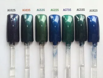 7 farby chameleon pigment, meniace farby pigmentu,široko používa v plastickej,nechty,automobilov