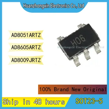 AD8051ARTZ AD8605ARTZ AD8009JRTZ SOT23-5 100% Zbrusu Nový, Originálny Čip Integrovaný Obvod Microcontroller