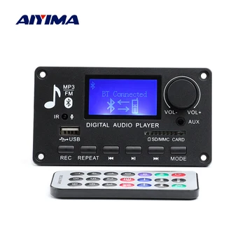 AIYIMA MP3 Dekodér Rada Audio DAC, USB Prehrávač WMA súborov WAV, FLAC, APE HiFi Bezstratového Kódovania S LCD Lyrics Display Nahrávanie FM TF