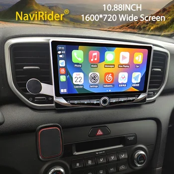 Android 12 Qled Obrazovke 10.88 Palcový Carplay Pre Kia Sportage 2018 - 2022 Auto Rádio Multimediálny Prehrávač Videa Navigácie GPS Vedúci Jednotky