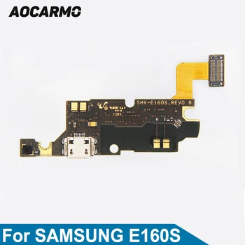 Aocarmo Nabíjačku USB Nabíjací port Dock Flex Kábel Eeplacement Diely Pre Samsung GALAXY Note SHV-E160S _REV0.8