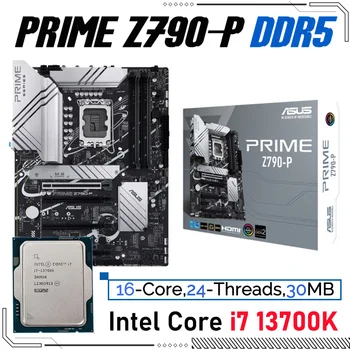 ASUS PRIME Z790-P Doske combo Intel Core i7 13700K CPU Podporuje 13. I7 Auta Z790 Doske DDR5 PCI 5.0 NOVÉ procesory