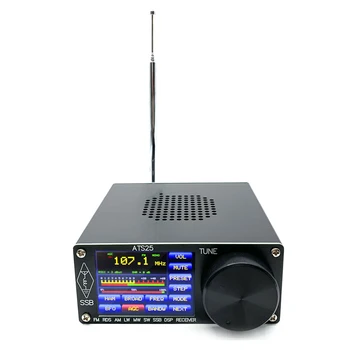 ATS-25 Si4732 DSP Prijímač FM MW LW SW SSB HAM Frekvencia Modulácie Režimy Rádiostanice Vyhľadávanie Nastaviteľné Digitálne Rádiá Prijímač