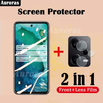 Auroras Pre Redmi Note12 Pro Plus 5G Obrazovke ochranný Film Tvrdeného Skla 2 v 1 Filmu Pre Redmi Poznámka 12 4G 5G Objektív Film