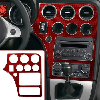 Auto CD Panel Výbava karbónová Nálepka Pre Alfa Romeo 159 Brera, Spider 2004 2005 2006 2007 2008 2009 2010 2011 Príslušenstvo