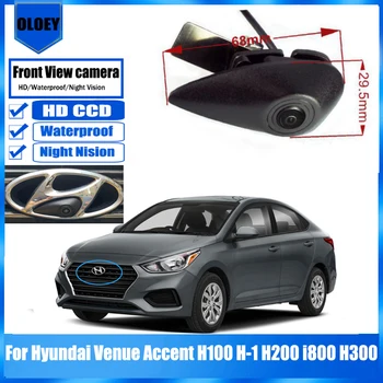 Auto Spredu Kamera pre Hyundai Miesto Prízvuk H100, H-1 H200 i800 H300 Parkovanie HD CCD, Nočné Videnie Dopredu Logo Fotoaparát