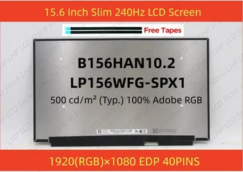 B156HAN10.2 LP156WFG-SPX1 MP1SSPS4 Pre Lenovo Légie 5P-15ARH05H Notebook, LCD Displej IPS 40Pin EDP 240hz 5D10X18110 5D10X18113