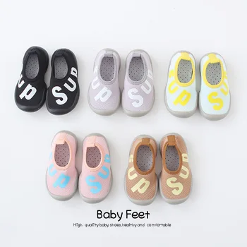 Baby boy topánky, ponožky non-slip batoľa ponožky topánky baby girl mäkkej gumy jediným ponožky topánky sup na auntum a na jar 0-3 rokov