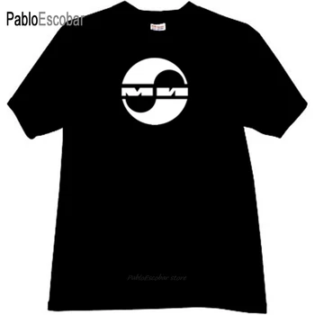 bavlna t-shirt pre mužov značky tees Mil Moskva Vrtuľník Rastlín ruský T-shirt v black male móda tričko 4XL 5XL plus veľkosť