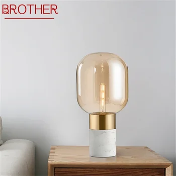 BRAT Nordic Jednoduché Kreatívne stolná Lampa Moderné LED Stolná Osvetlenie Dekoratívne pre Domáce Posteli